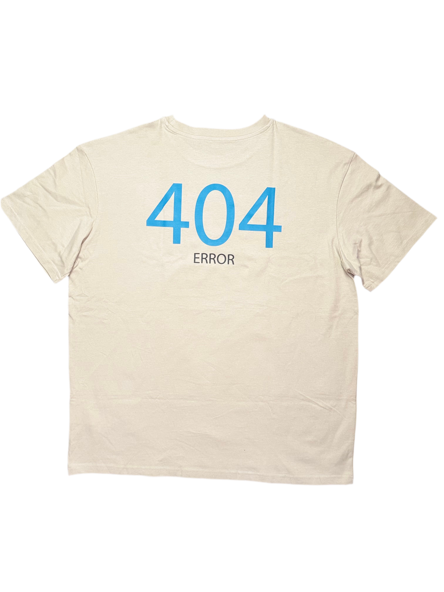 oversized 404 error tee