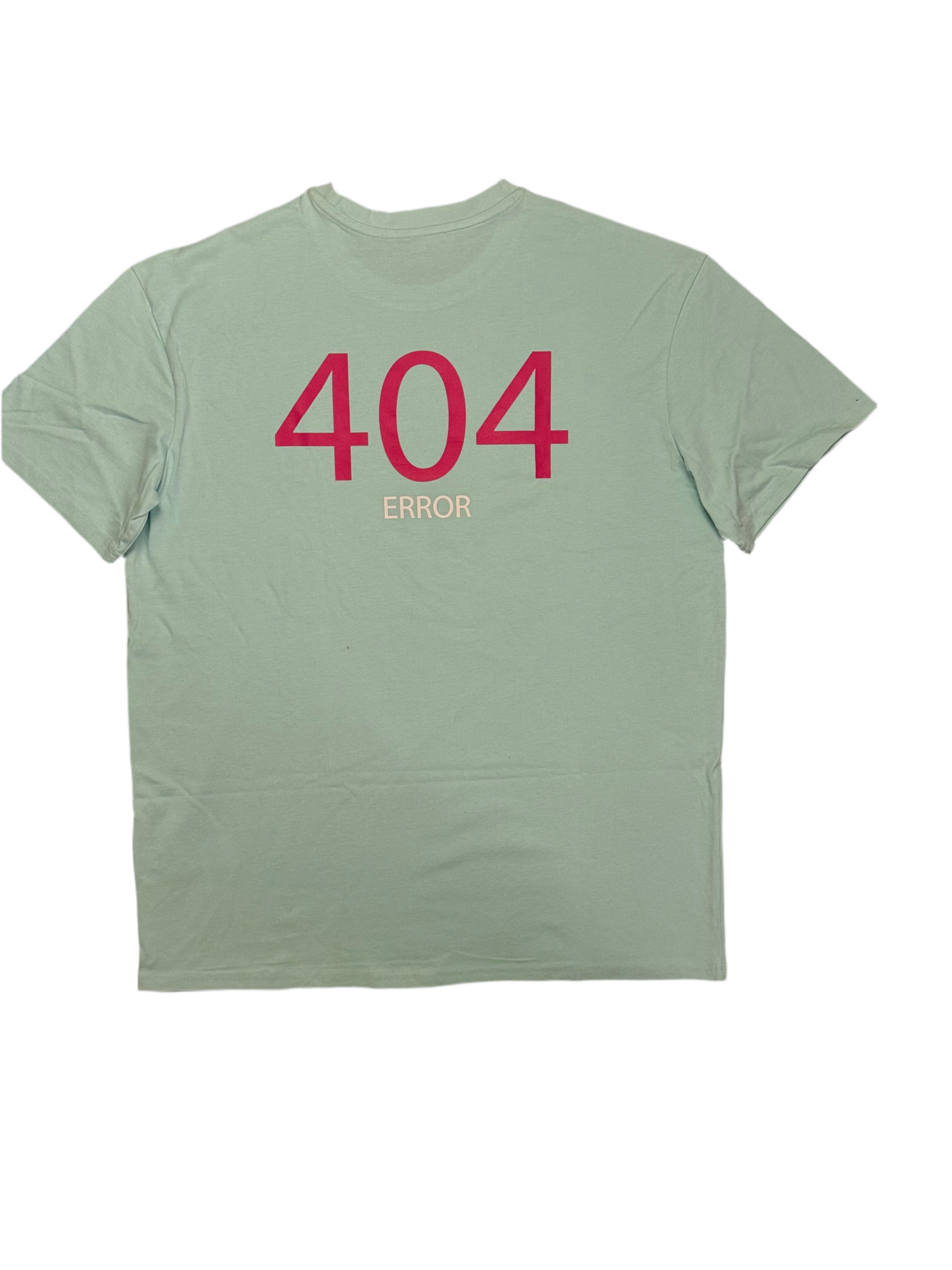 oversized 404 error tee