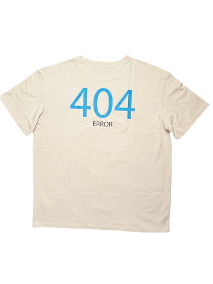 oversized 404 error tee