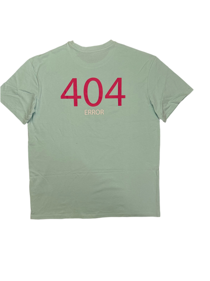 oversized 404 error tee