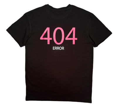 oversized 404 error tee