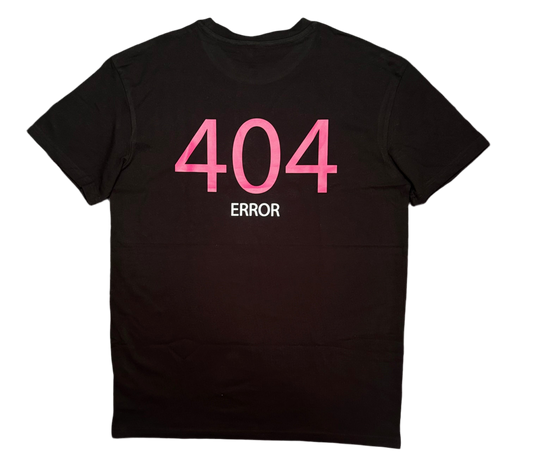 oversized 404 error tee